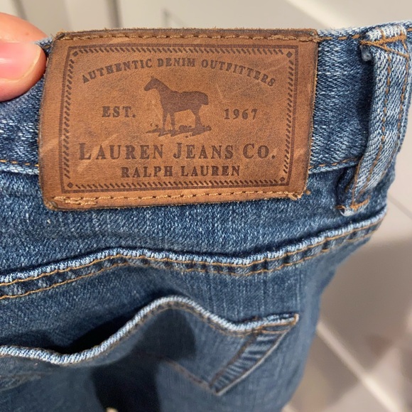 Ralph Lauren embellished straight leg jean - Picture 5 of 6